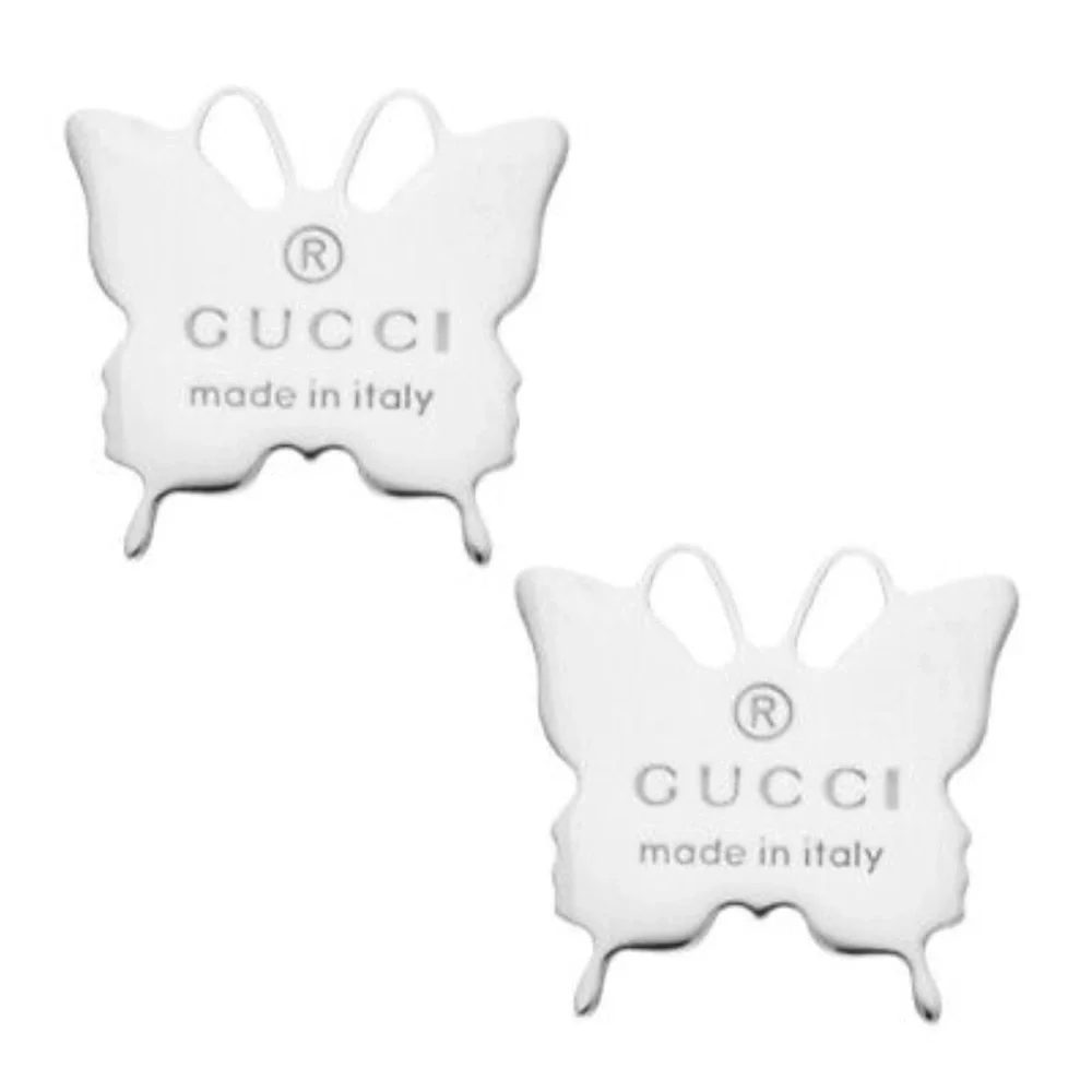 GUCCI BUTTERFLY EARRINGS - Picture 3 of 3